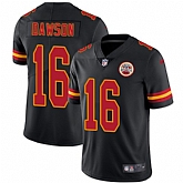 Nike Men & Women & Youth Chiefs 16 Len Dawson II Black NFL Vapor Untouchable Limited Jersey,baseball caps,new era cap wholesale,wholesale hats